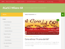 Tablet Screenshot of milano68.org